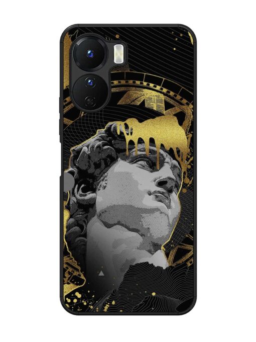 Roman Face Glossy Metal Phone Cover for Vivo Y16 Zapvi