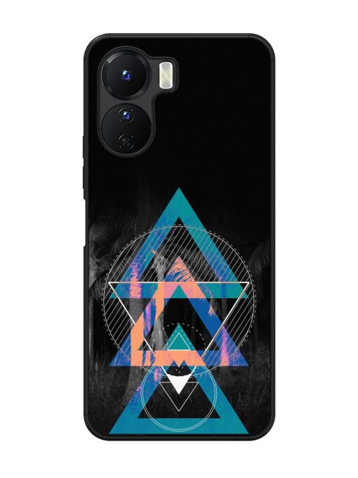 Indie Cross Glossy Metal Phone Cover for Vivo Y16 Zapvi