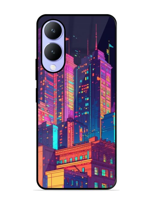 City View Glossy Metal Phone Cover for Vivo Y17S