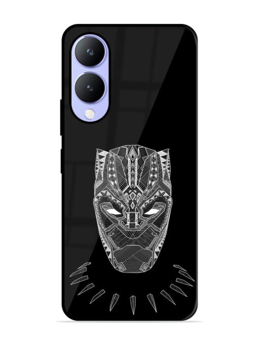 Fictional Art Glossy Metal Phone Cover for Vivo Y17S