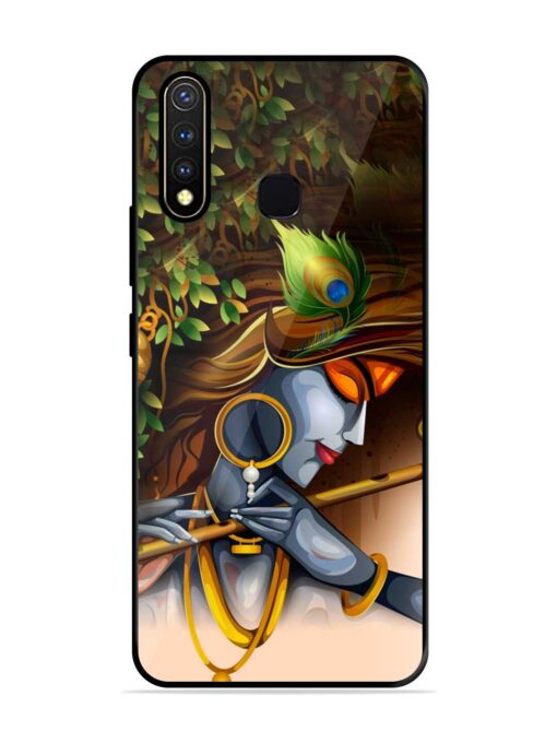 Krishna Glossy Metal Phone Cover for Vivo Y19 Zapvi