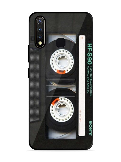 Sony Hf-S90 Cassette Glossy Metal Phone Cover for Vivo Y19 Zapvi