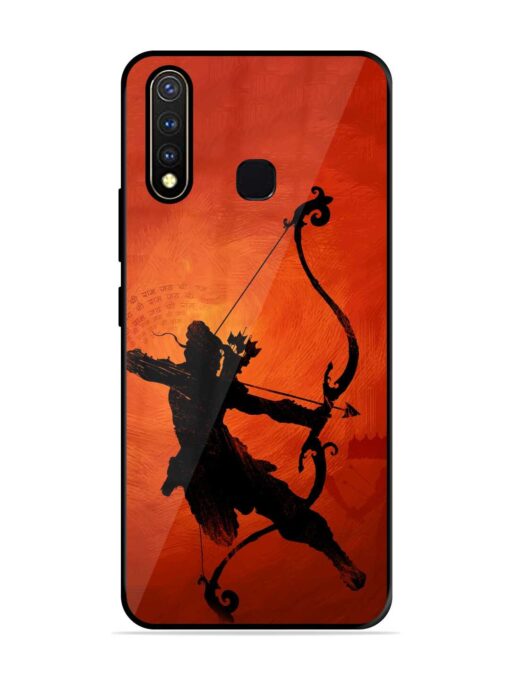 Illustration Lord Rama Glossy Metal Phone Cover for Vivo Y19 Zapvi