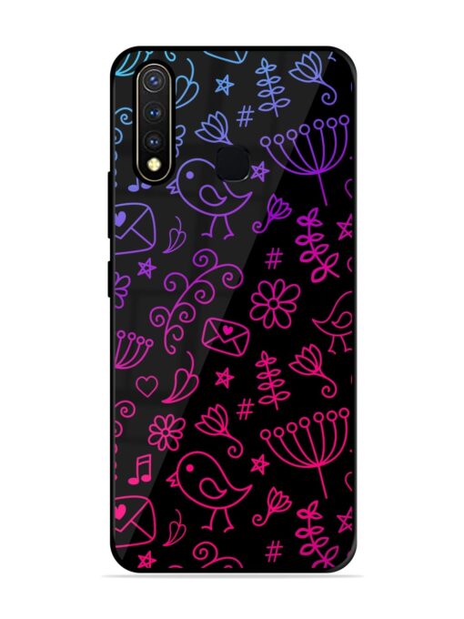 Cool Girly Glossy Metal Phone Cover for Vivo Y19 Zapvi