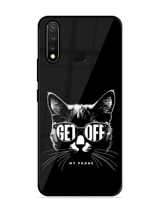 Get Off Glossy Metal TPU Phone Cover for Vivo Y19 Zapvi