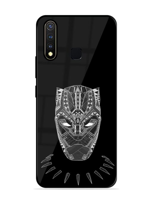 Fictional Art Glossy Metal Phone Cover for Vivo Y19 Zapvi