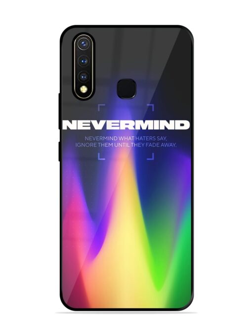 Nevermind Glossy Metal Phone Cover for Vivo Y19 Zapvi