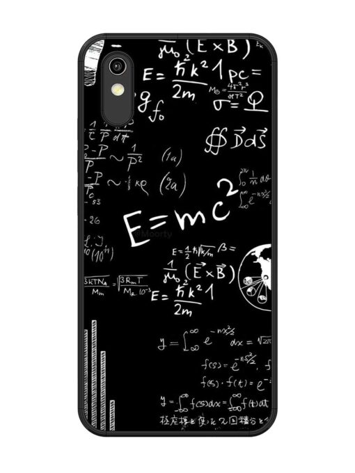 E=Mc2 Mass?Energy Equivalence Glossy Metal Phone Cover for Vivo Y1S Zapvi