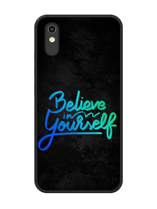 Believe In Yourself Glossy Metal Phone Cover for Vivo Y1S Zapvi