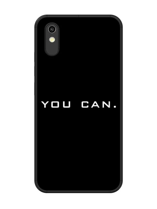 You Can Glossy Metal Phone Cover for Vivo Y1S Zapvi