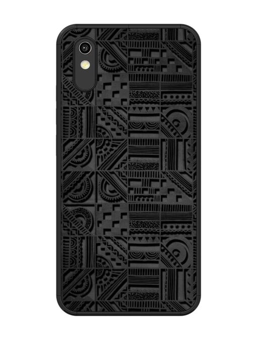 Seamless Pattern Glossy Metal Phone Cover for Vivo Y1S Zapvi