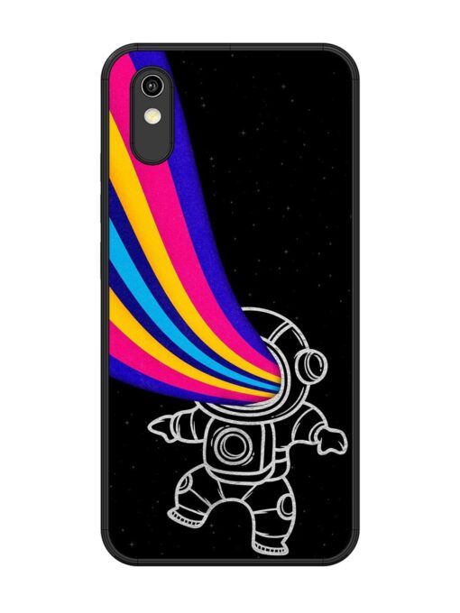 Astronaut Glossy Metal TPU Phone Cover for Vivo Y1S Zapvi