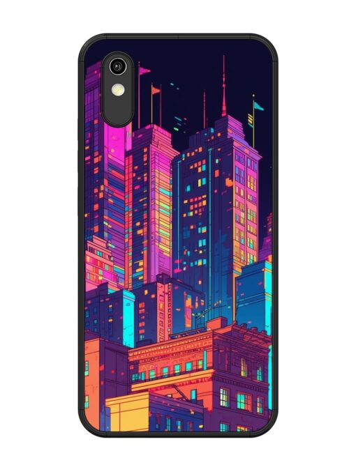 City View Glossy Metal Phone Cover for Vivo Y1S Zapvi