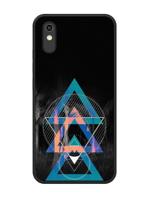 Indie Cross Glossy Metal Phone Cover for Vivo Y1S Zapvi