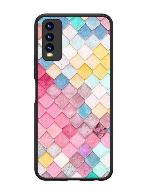 Fondos De Pantalla Glossy Metal Phone Cover for Vivo Y20 Zapvi