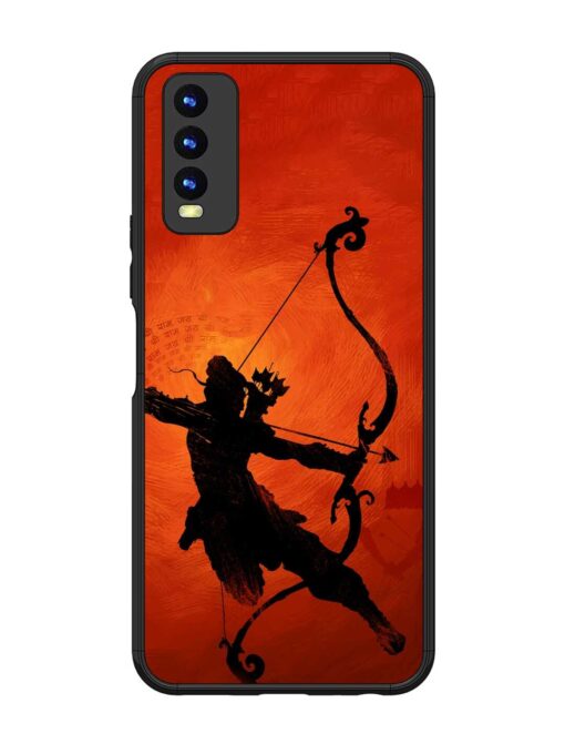 Illustration Lord Rama Glossy Metal Phone Cover for Vivo Y20 Zapvi