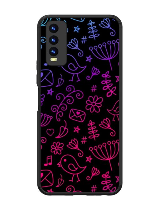 Cool Girly Glossy Metal Phone Cover for Vivo Y20 Zapvi