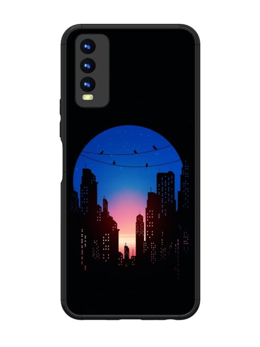 Minima City Vibe Glossy Metal Phone Cover for Vivo Y20 Zapvi