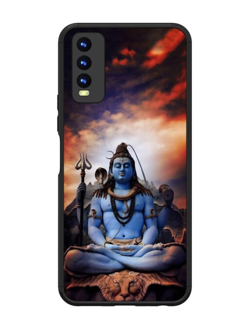 Jai Jai Shiv Glossy Metal Phone Cover for Vivo Y20 Zapvi