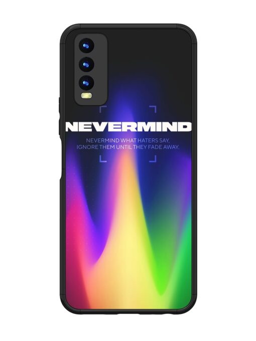 Nevermind Glossy Metal Phone Cover for Vivo Y20 Zapvi