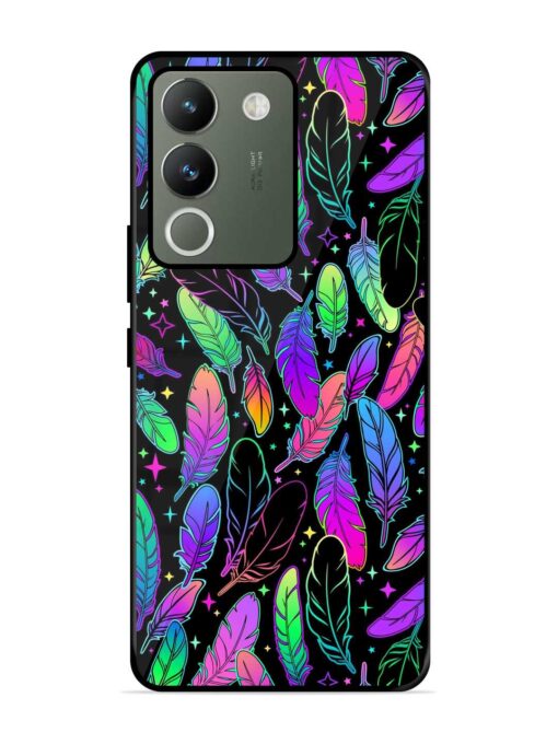 Bright Multi Colored Seamless Glossy Metal Phone Cover for Vivo Y200 (5G) Zapvi