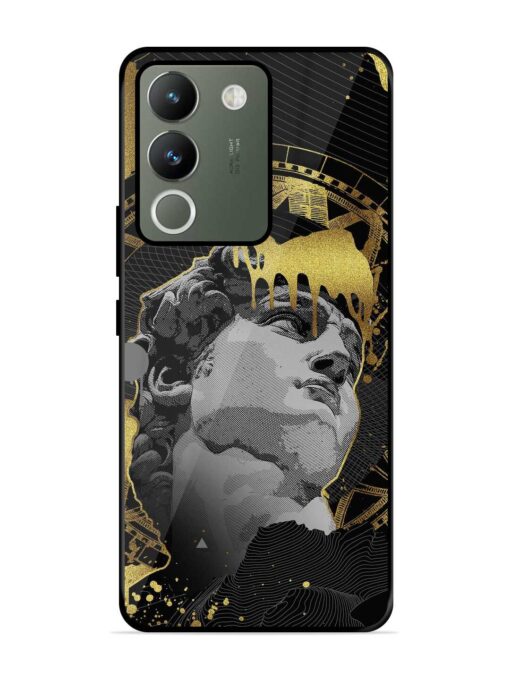 Roman Face Glossy Metal Phone Cover for Vivo Y200 (5G) Zapvi