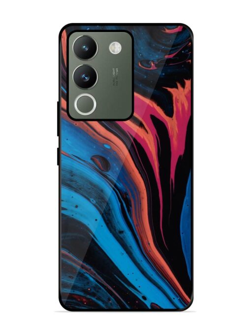 Liquefied Art Glossy Metal TPU Phone Cover for Vivo Y200 (5G) Zapvi