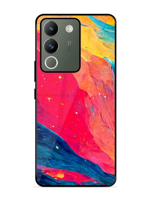 Starry Night Glossy Metal Phone Cover for Vivo Y200 (5G) Zapvi