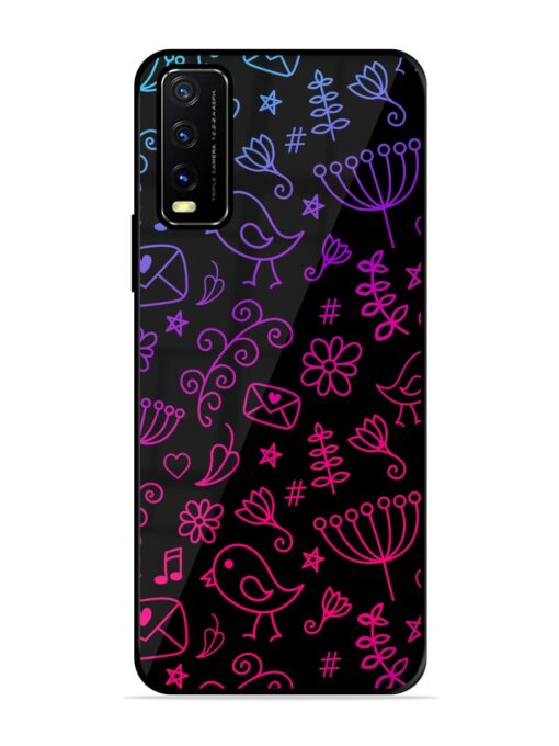 Cool Girly Glossy Metal Phone Cover for Vivo Y20A Zapvi