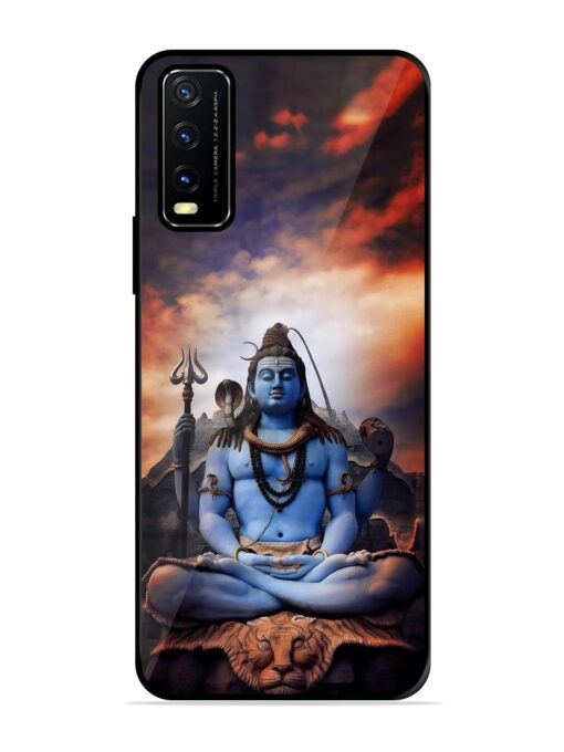 Jai Jai Shiv Glossy Metal Phone Cover for Vivo Y20A Zapvi