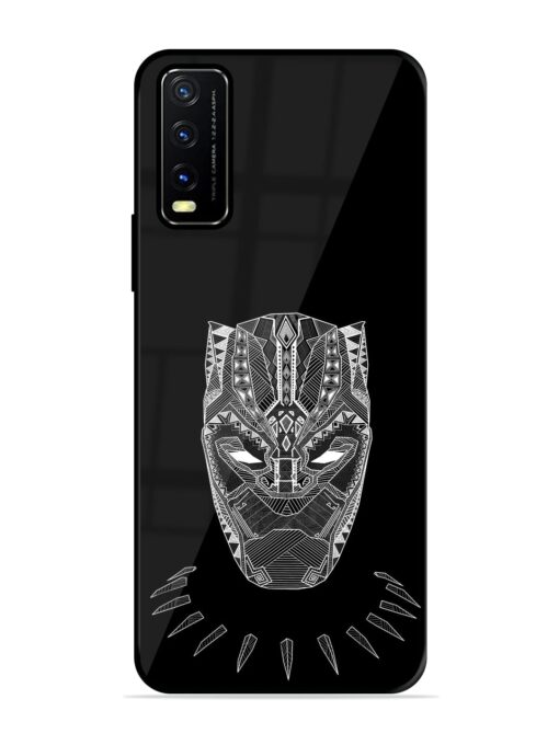 Fictional Art Glossy Metal Phone Cover for Vivo Y20A Zapvi