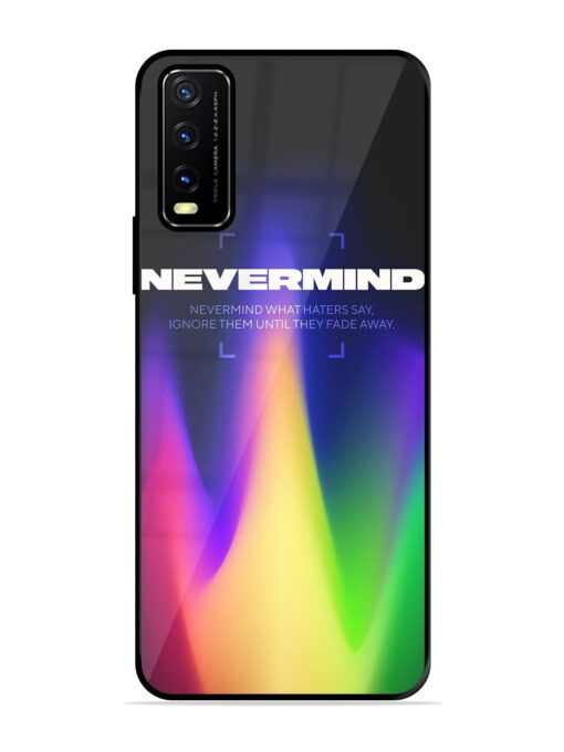 Nevermind Glossy Metal Phone Cover for Vivo Y20A Zapvi