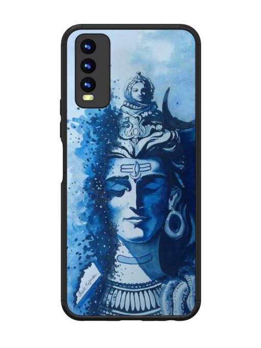 Shiv Art Glossy Metal Phone Cover for Vivo Y20I Zapvi