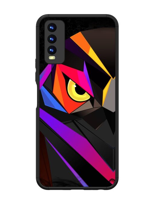 Wpap Owl Glossy Metal Phone Cover for Vivo Y20I