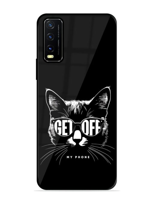 Get Off Glossy Metal TPU Phone Cover for Vivo Y20T Zapvi