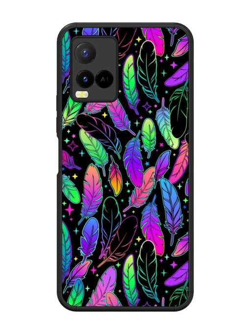 Bright Multi Colored Seamless Glossy Metal Phone Cover for Vivo Y21