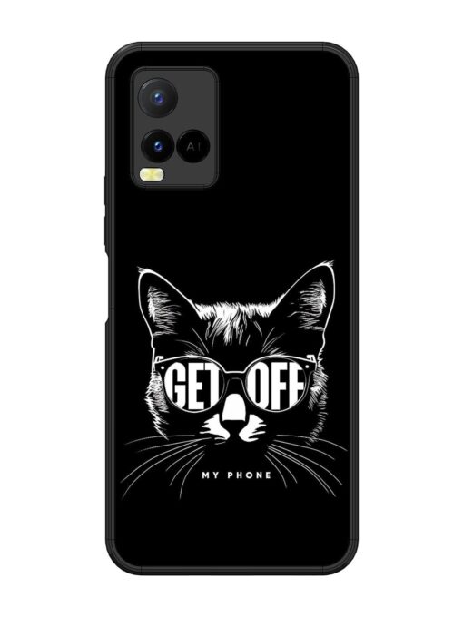 Get Off Glossy Metal TPU Phone Cover for Vivo Y21 Zapvi