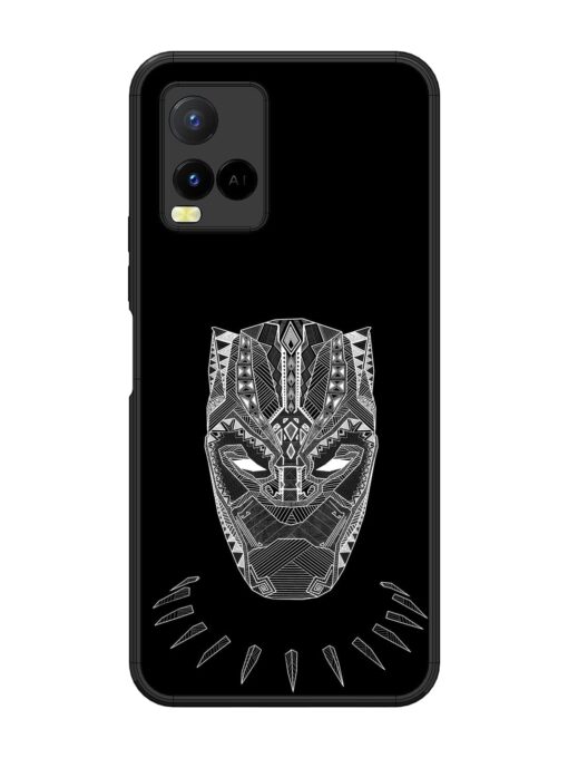 Fictional Art Glossy Metal Phone Cover for Vivo Y21 Zapvi