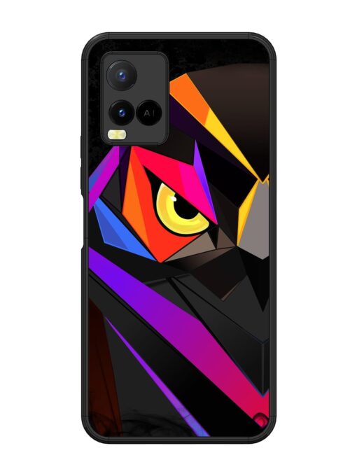 Wpap Owl Glossy Metal Phone Cover for Vivo Y21 Zapvi