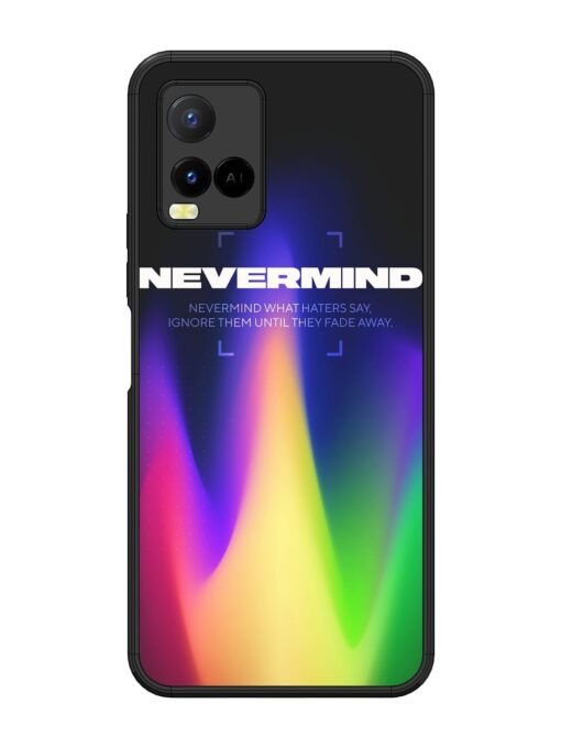 Nevermind Glossy Metal Phone Cover for Vivo Y21 Zapvi