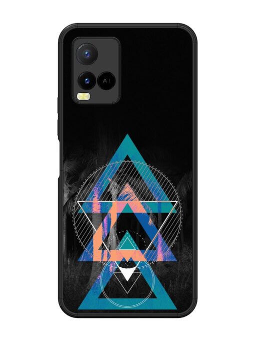 Indie Cross Glossy Metal Phone Cover for Vivo Y21 Zapvi