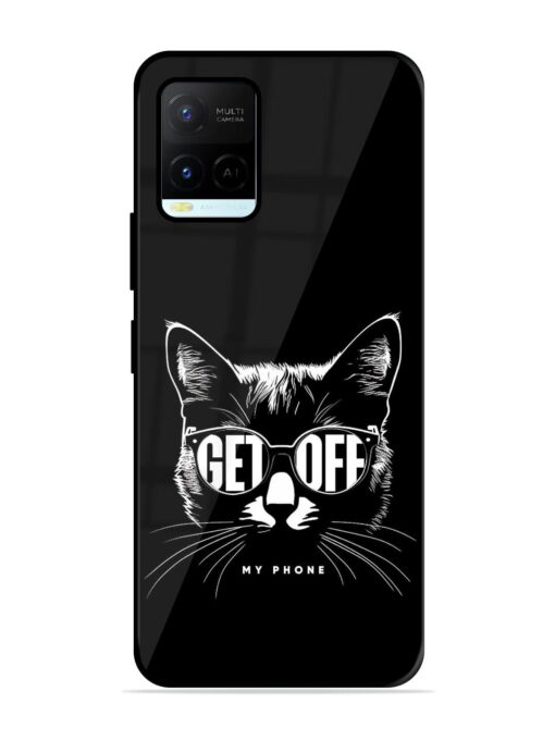 Get Off Glossy Metal TPU Phone Cover for Vivo Y21A Zapvi