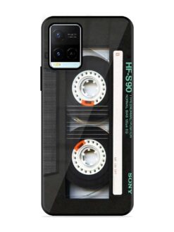 Sony Hf-S90 Cassette Glossy Metal Phone Cover for Vivo Y21G