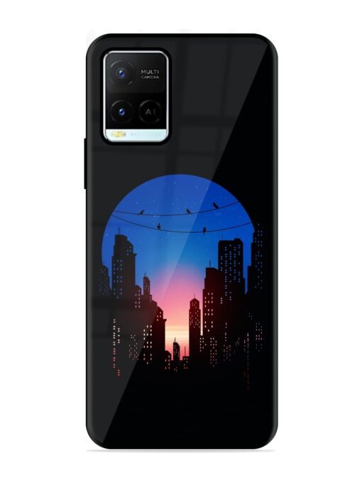 Minima City Vibe Glossy Metal Phone Cover for Vivo Y21G Zapvi