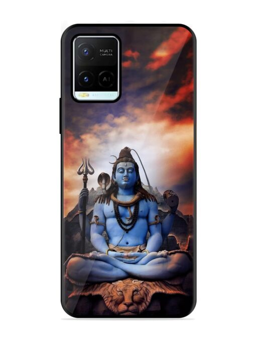 Jai Jai Shiv Glossy Metal Phone Cover for Vivo Y21G Zapvi