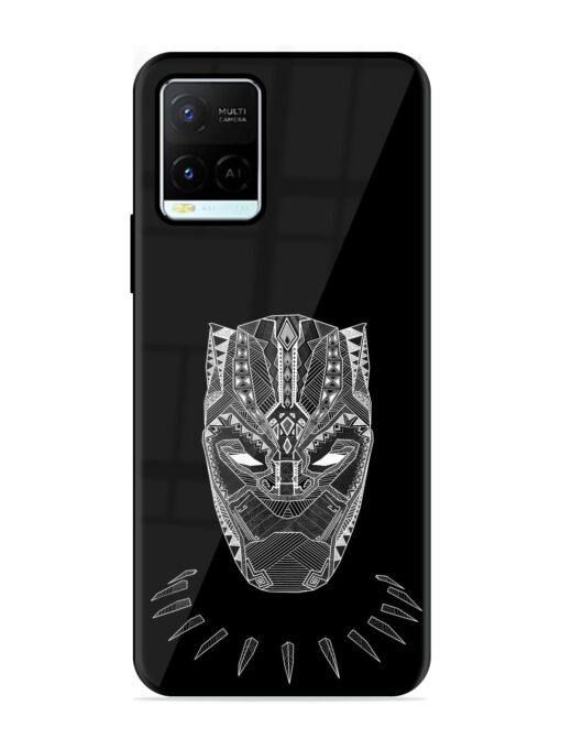 Fictional Art Glossy Metal Phone Cover for Vivo Y21G Zapvi