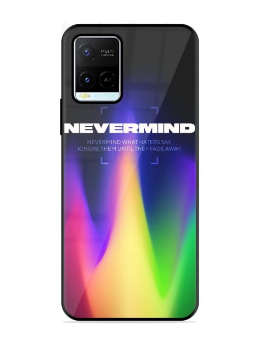 Nevermind Glossy Metal Phone Cover for Vivo Y21G Zapvi