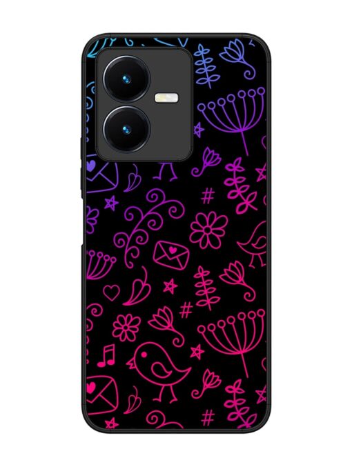 Cool Girly Glossy Metal Phone Cover for Vivo Y22 Zapvi