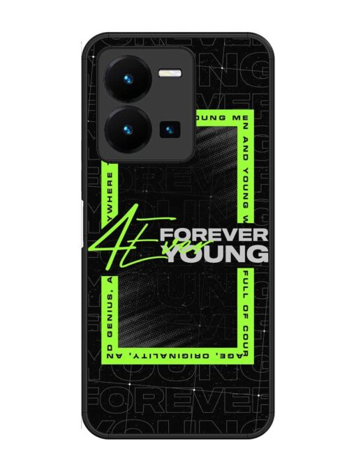 Forever Young Glossy Metal Phone Cover for Vivo Y27 Zapvi