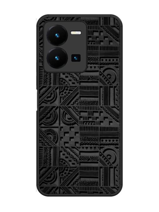 Seamless Pattern Glossy Metal Phone Cover for Vivo Y27 Zapvi